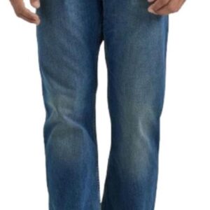 Men's Relaxed Fit Bootcut Jeans Casual Denim Pants