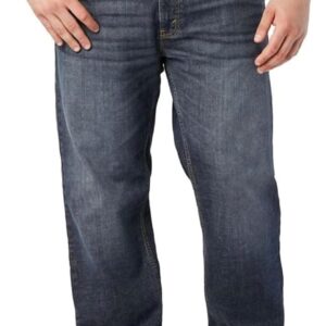 Men's Relaxed Fit Flex Jeans Comfortable Stretch Denim Pants