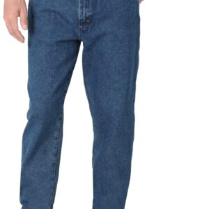 Men's Classic Relaxed Fit Jeans Everyday Denim Pants