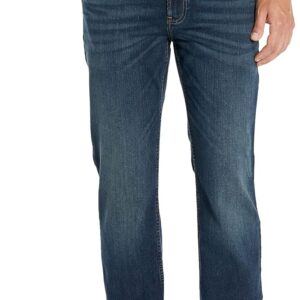 Men's Straight High Stretch Jeans Comfortable Stretch Denim Pants