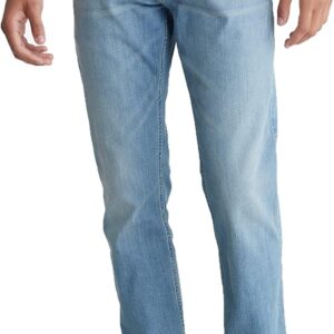 Men's Slim High Stretch Jeans Slim Fit Stretch Denim Pants