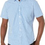 Men's Regular-Fit Short-Sleeve Poplin Shirt